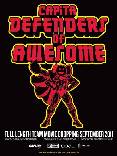 Defenders of Awesome film logo
